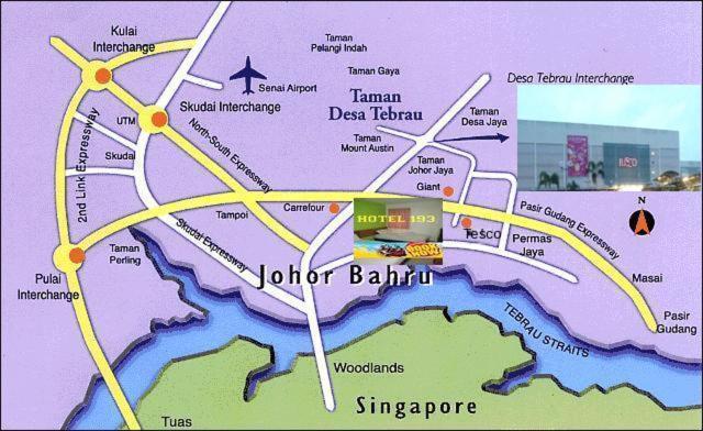 Hotel 193 Johor Bahru Esterno foto